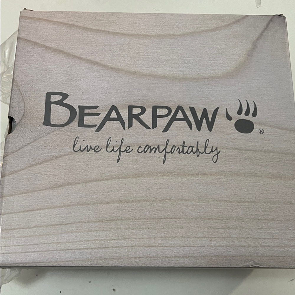 BEARPAW ELLE SHORT HICKORY 11 220 COW SUEDE SHERPSKIN WOOL BLEND BOOTS SIZE W8